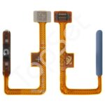 Шлейф Xiaomi 11 Lite (M2101K9AG) / 11 Lite 5G NE (2109119DG) сканер отпечатка пальцев/кнопка включения Синий/Голубой