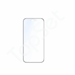 Защитное стекло "МАТОВОЕ" iPhone 14 Pro/14Pro Черное (Закалённое, полное покрытие)