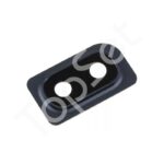 Стекло камеры Samsung A105F/A205F/A305F/A405F (A10/A20/A30/A40) в сборе с рамкой Черный