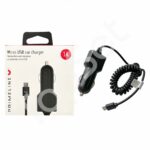 Автомобильная заряднаое устройство/АЗУ Prime Line micro USB, 1A, черный
