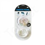 Автомобильный держатель Pop Socket Z1382 (наклейка, кошечки-собачки) Белый