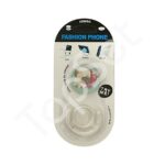 Автомобильный держатель Pop Socket Z1421 (наклейка, кошечки-собачки) Белый