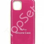 Чехол силиконовый iPhone 11 Pro/11Pro Гранат