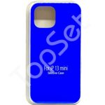 Чехол силиконовый iPhone 13 mini/13mini Синий