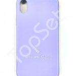 Чехол силиконовый iPhone Xr Фиолетовый