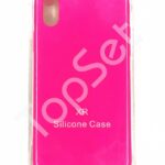 Чехол силиконовый iPhone Xr Розовый