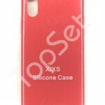 Чехол силиконовый iPhone Xs Max/XsMax Красный