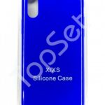 Чехол силиконовый iPhone Xs Max/XsMax Синий