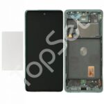 Дисплей Samsung G780F/G781B (S20 FE/S20 FE 5G) МОДУЛЬ Зеленый/Мята - ОРИГИНАЛ-СЕРВИС