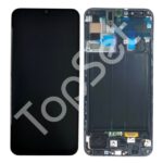Дисплей Samsung A505F (A50) МОДУЛЬ Черный - ОРИГИНАЛ-СЕРВИС