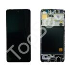 Дисплей Samsung A515F (A51) МОДУЛЬ Черный - (OLED) (Full Size) (NAFFAS)