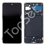Дисплей Samsung A715F (A71) МОДУЛЬ Черный - (In-Cell)