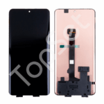 Дисплей Xiaomi Redmi Note 14 Pro Plus 5G (24115RA8EG) в сборе с тачскрином Черный - ОРИГИНАЛ