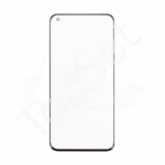 Стекло (переклей) Xiaomi Mi 11 Pro/Mi 11 Ultra (M2011K1C/M2102K1G) в сборе с OCA пленкой Черный - ОРИГИНАЛ (Feaglet)