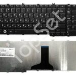 Клавиатура ноутбука Toshiba C650 C655 L650 L655 L670 Черный
