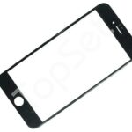 Стекло (переклей) iPhone 6 Plus/6Plus/6+/6S Plus/6SPlus/6S+ Черное (АКЦИЯ) (-50%)