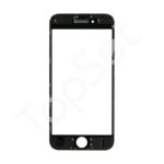 Стекло (переклей) iPhone 6/6G/6S Черное (АКЦИЯ) (-50%)