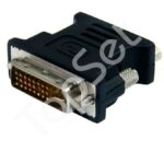 Переходник DVI-I (F) - VGA (M) Черный