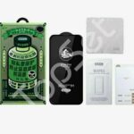 Защитное стекло "Антишпион" Remax Medicine Glass GL-27 iPhone 15 Pro Max/15Pro Max/15ProMax Черный