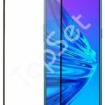 Защитное стекло "Полное покрытие" Realme C30/C30s/Narzo 50i Prime Черный