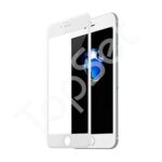 Защитное стекло "СТАНДАРТ" iPhone 6 Plus/6Plus/6+/6S Plus/6SPlus/6S+ Белое (Закалённое+, полное покрытие) (АКЦИЯ) (-50%)