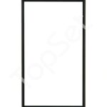 Защитное стекло "ТОНКОЕ" iPhone 6/6G/6S Черное (Полное покрытие 0,25мм)
