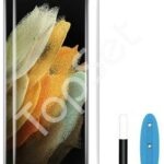 Защитное стекло "UV комплект" Samsung G980F (S20) (клей, лампа)