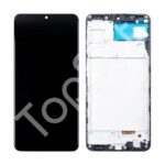 Дисплей Samsung A225F (A22 4G) МОДУЛЬ Черный - (OLED)