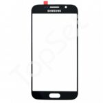 Стекло (переклей) Samsung G920F/G920FD (S6) Черное
