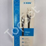 Кабель USB - MicroUSB XKIN X183 (1 м.) Черно-Зеленый