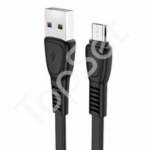 Кабель USB - MicroUSB Hoco X40 (плоский) Черный