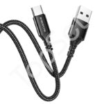 Кабель USB - Type-C Borofone BX54 (2.4A, оплетка нейлон) Черный