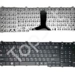 Клавиатура ноутбука Toshiba Satellite C650/C655/C660/ C670/L650 матовая