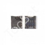Коннектор SIM HTC One S/8S/Desire 700 Dual/C6502/C6503 (ZL)
