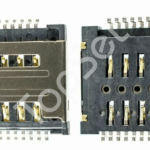 Коннектор SIM Lenovo S660/A690/S850