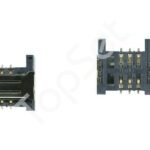 Коннектор SIM Micromax Q346/Q341/Q327/Q414/Q326/S303/X249+/D306/Q333/Q334/X401/X352/X2050/X1800/S302
