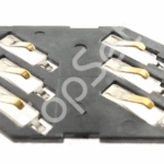 Коннектор SIM Nokia X3-00/N81/N76/620/205/2710/C3-00/N97 mini/X6