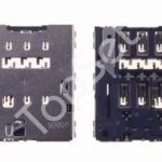 Коннектор SIM Samsung A800F/A600F/A605F/G570F/G928F/J330F/J415F/J530F/J600F/J610F/J730F/J810F