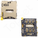 Коннектор SIM Sony D6603/D6633/D5803/E5823/Tablet Z3 Compact (Z3/Z3 Dual/Z3 Compact/Z5 Compact)