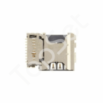 Коннектор SIM+MMC Samsung i8552/i8262/i8580/G350E