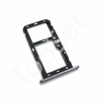 Контейнер SIM/SIM Лоток ASUS ZE620KL (ZenFone 5) Серебро