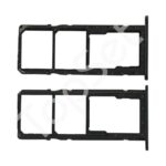 Контейнер SIM/SIM Лоток Samsung A307F/A207F (A30s/A20s) Черный