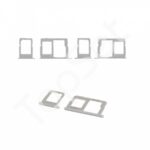 Контейнер SIM/SIM Лоток+MicroSD Samsung J530F/J730F (комплект 2 шт.) Серебро