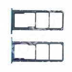 Контейнер SIM/SIM Лоток Huawei Y7 2019 (DUB-LX1) Синий