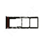 Контейнер SIM/SIM Лоток Infinix Note 11 (X663B) Черный