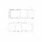 Контейнер SIM/SIM Лоток Samsung A225F (A22)/Realme C11 (RMX2185) Белый