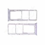 Контейнер SIM/SIM Лоток Samsung A225F (A22)/Realme C11 (RMX2185) Фиолетовый