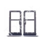 Контейнер SIM/SIM Лоток Samsung Galaxy S7 SM-G930 (2 SIM карты) Черный