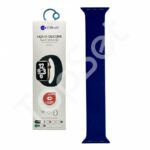 Монобраслет Apple Watch COTEetCI W58 Liquid Silicone Band 42/44 мм (160) (синий)