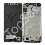 Рамка дисплея Huawei Honor 7A Pro/Honor 7C/Y6 2018/Y6 Prime 2018/Nova 2 Lite 2017 (AUM-L29/AUM-L31/AUM-L41/ATU-L31/ATU-L42) Черная - ОРИГИНАЛ-СНЯТЫЙ (АКЦИЯ) (-30%)